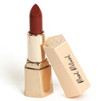 Dhara with Brookie (Terracotta brown lipstick with deep brown gloss)