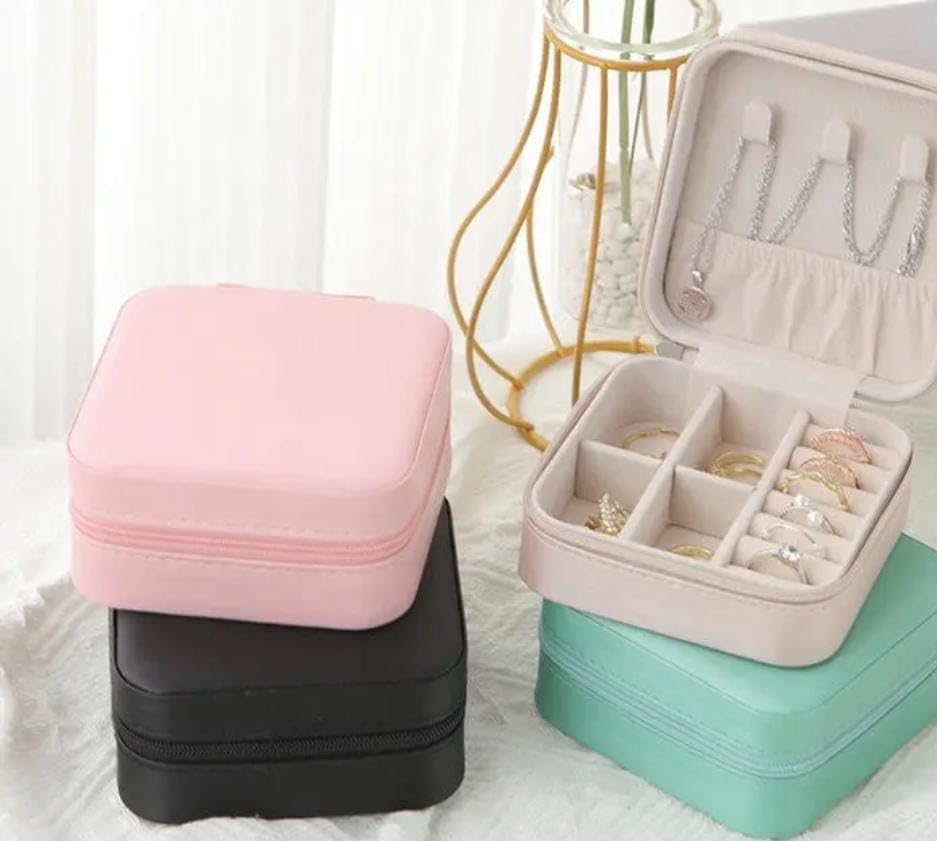 Travel Jewelry Organizer Box