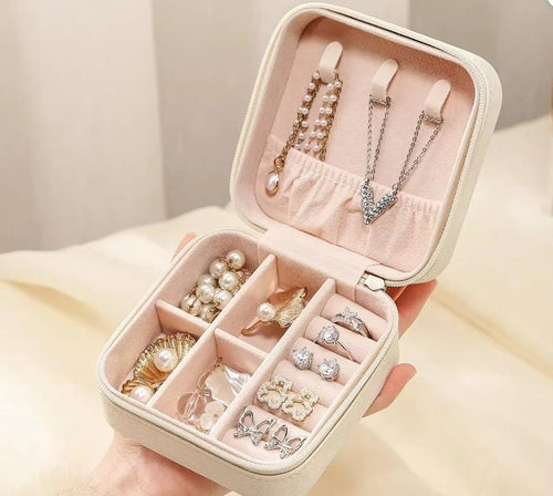 Travel Jewelry Organizer Box