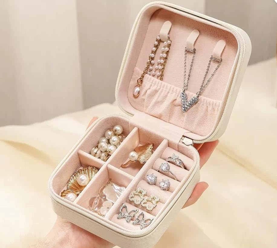 Travel Jewelry Organizer Box