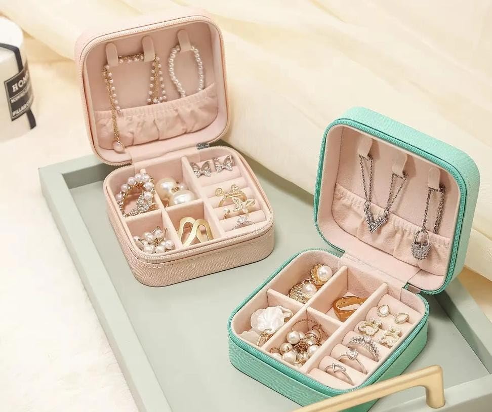 Travel Jewelry Organizer Box