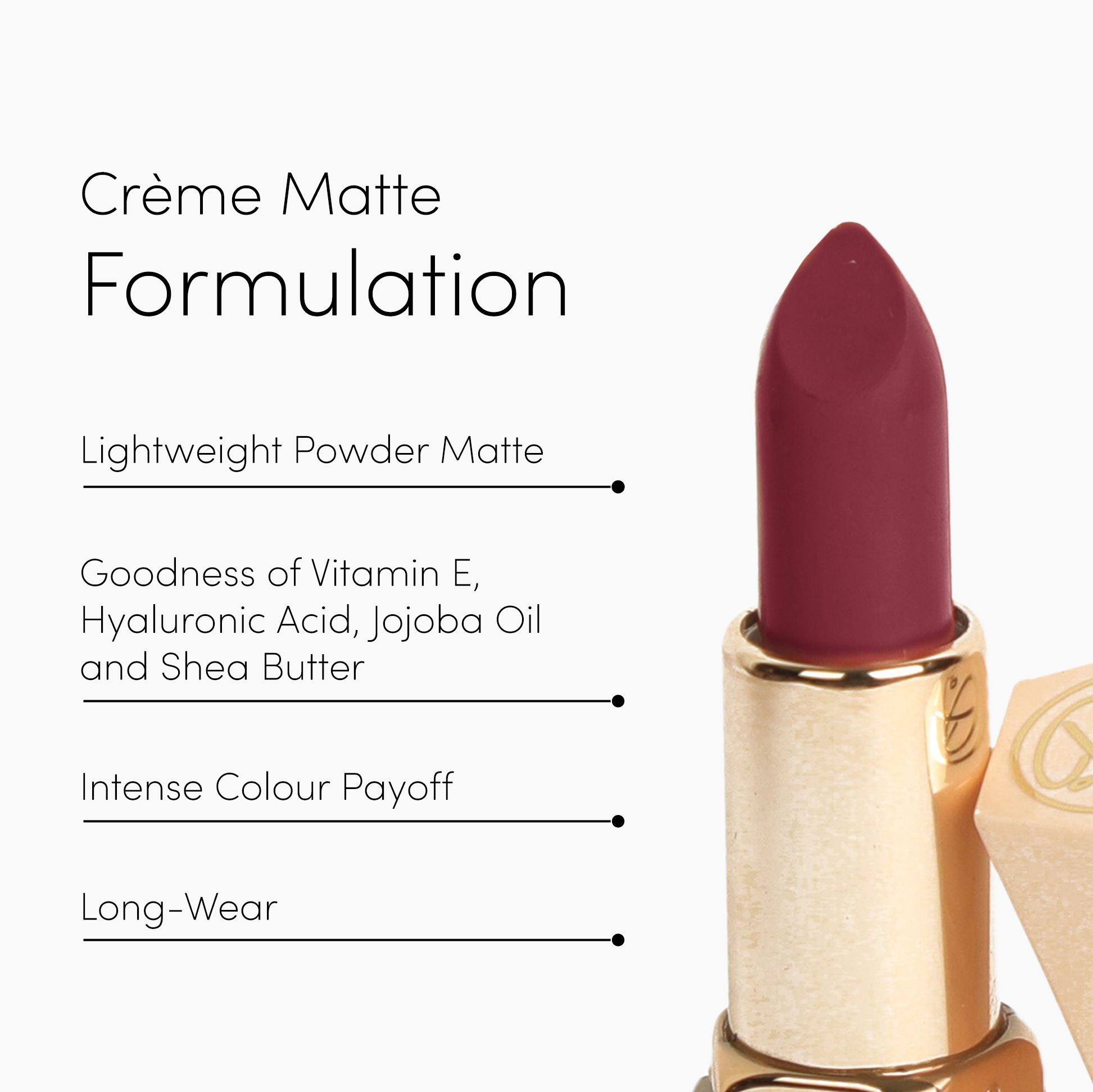 Crème Matte Lipstick