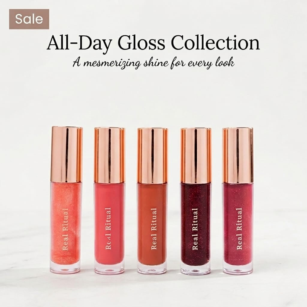 Combo Gloss Lipstick (Choose any 3 at Rs.999)