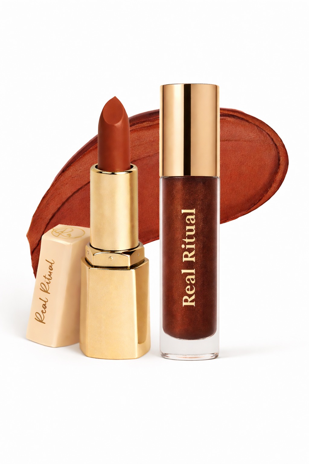 Dhara with Brookie (Lipstick Combo)